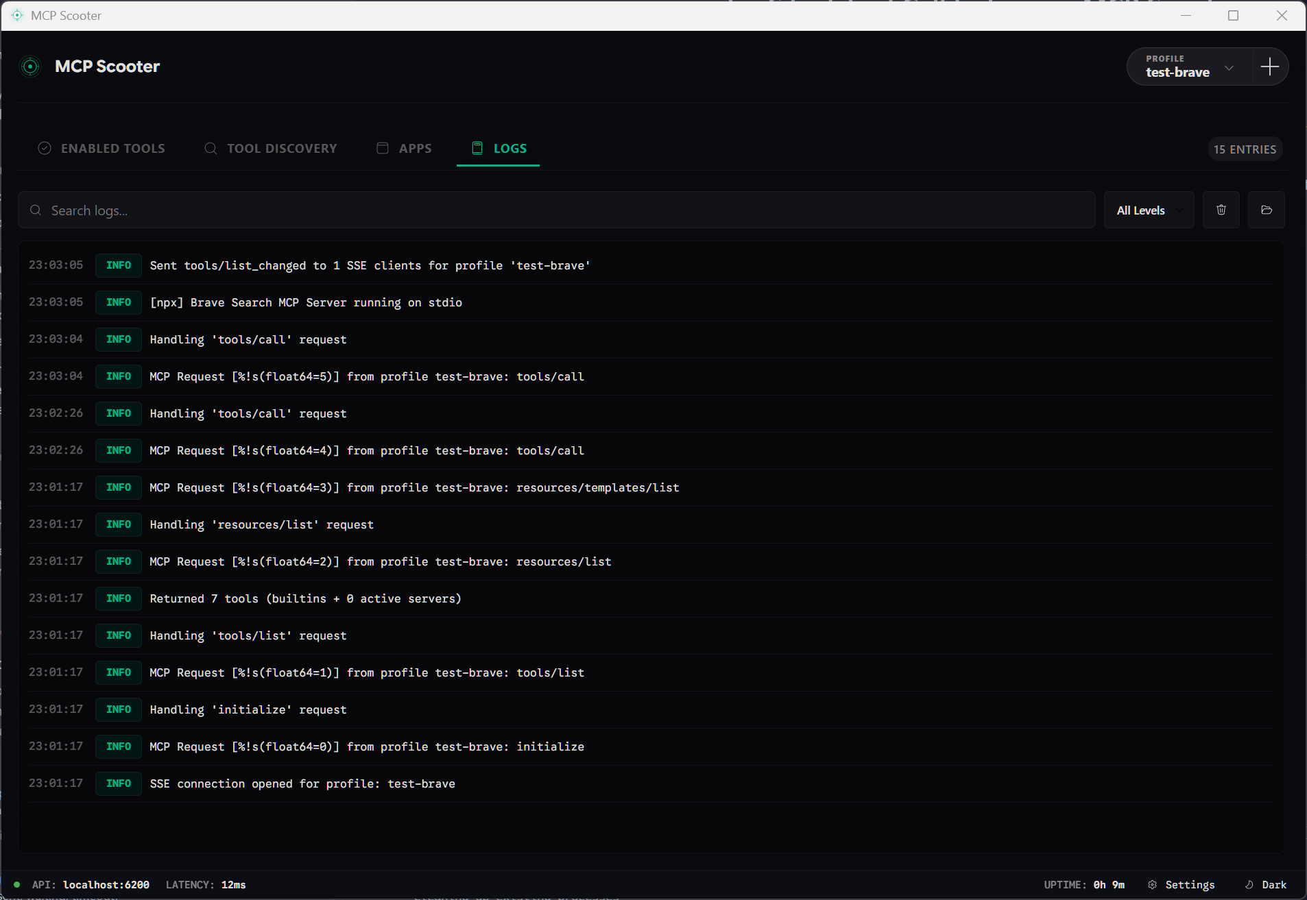 Client Integrations Settings